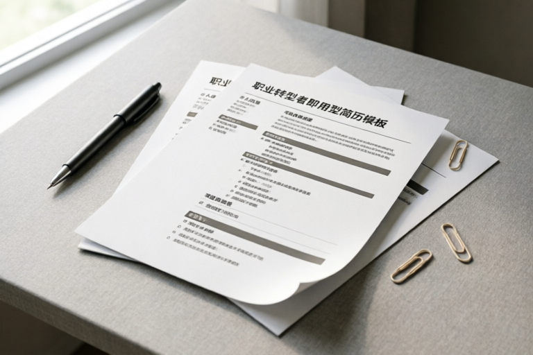 Ready-to-Use Resume Templates for Career Changers