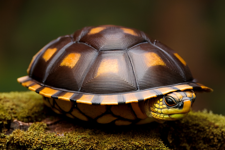 Adorable Three-Striped Box Turtle: The Perfect Pet for Shy Animal Lovers