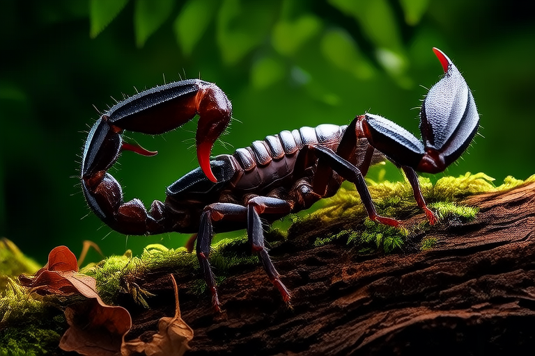 Discover the Fascinating World of Heterometrus spinifer: The Giant Forest Scorpion