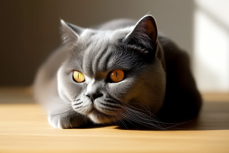 The Golden Charm: Unveiling the British Shorthair’s Luxurious Coat