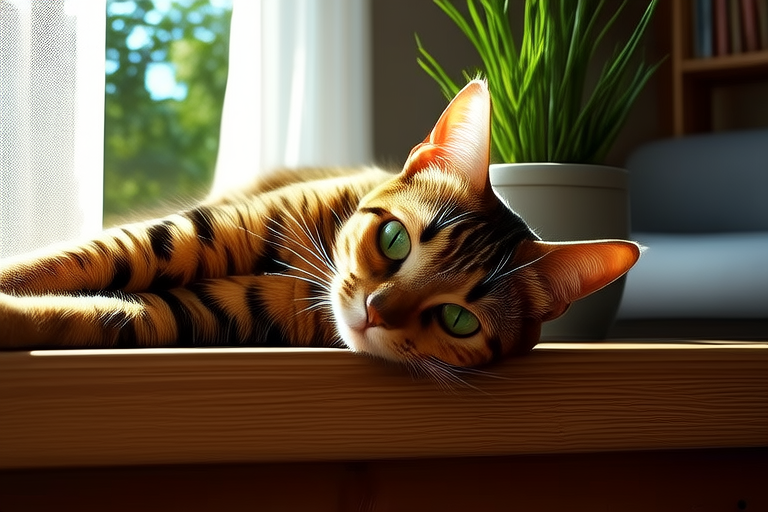 Adventures with a Leopard at Home: Life with a Bengal Cat