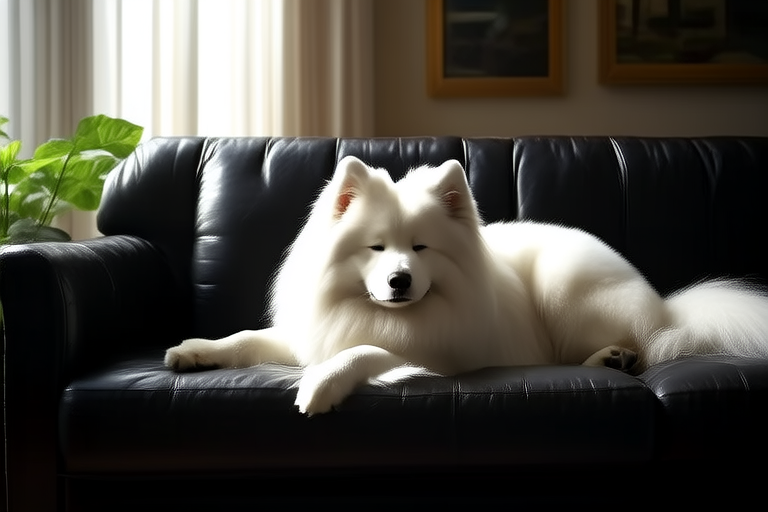 From Tundra to Couch: A Day in the Life of a Samoyed Owner