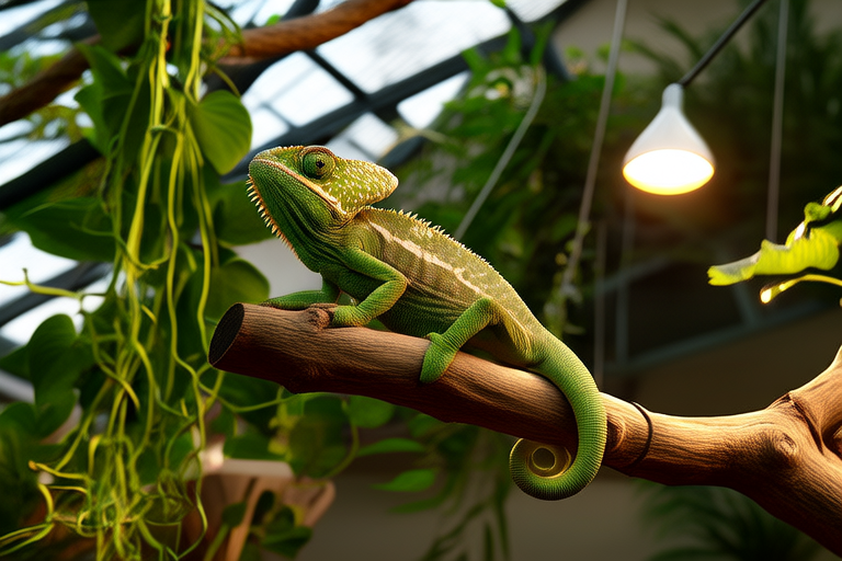 How to Create the Perfect Habitat for Your Chameleon at Home
