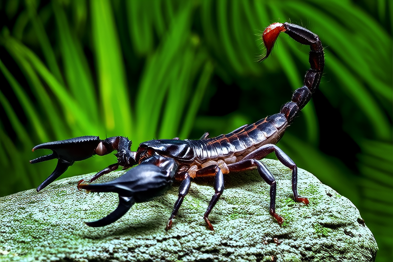 Meet Heterometrus spinifer: A Close Encounter with Southeast Asia’s Stealthy Predator