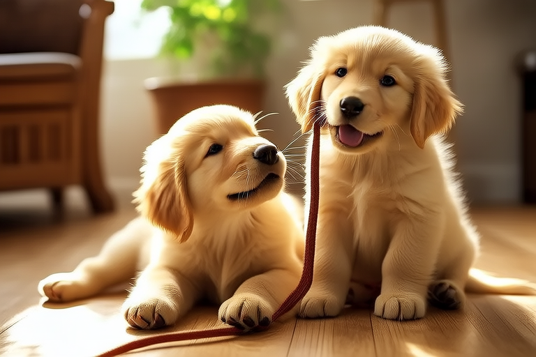 Adorable Golden Retriever Puppies: Training Tips for New Owners