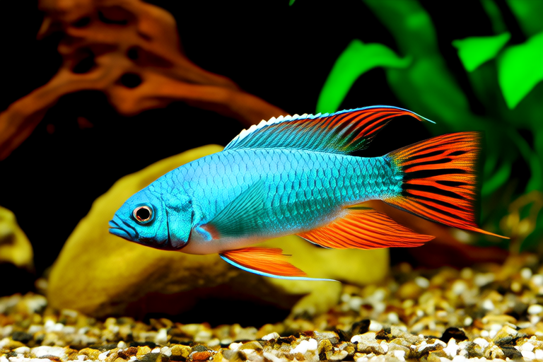Aquarium Enthusiasts, Meet the Dynamic Rajah Cichlid!