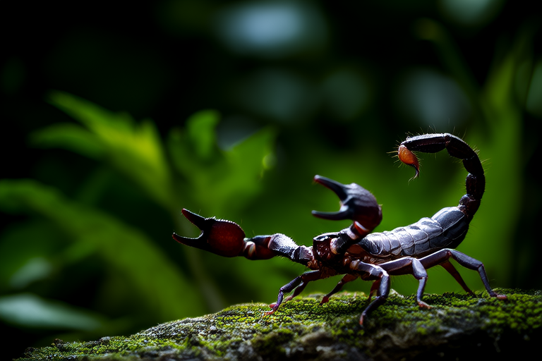 Discover the Intriguing World of Heterometrus Spinifer: A Close Look at Asia’s Enigmatic Spider