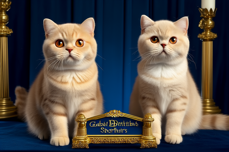 Golden British Shorthairs: The Perfect Blend of Grace and Charm