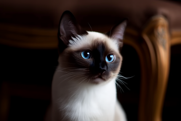 Unraveling the Mystery Behind Siamese Cat’s Unique Blue Eyes