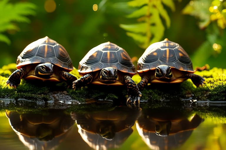 Adorable Three-Striped Box Turtles: Perfect Pets for Nature Lovers