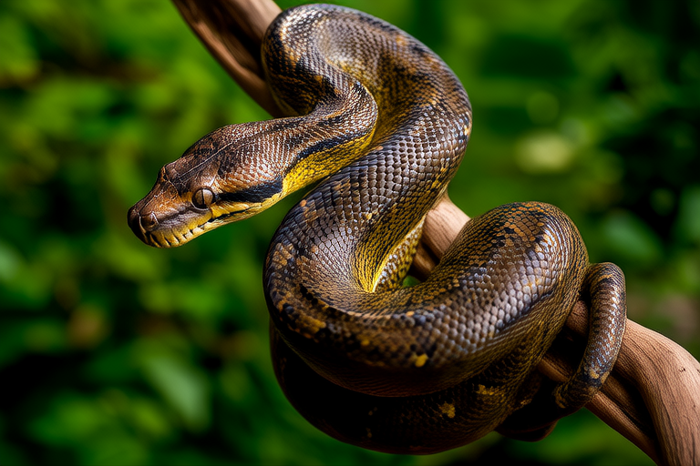 Discover the Hidden Charm of Keeping a Golden Python as Your Pet