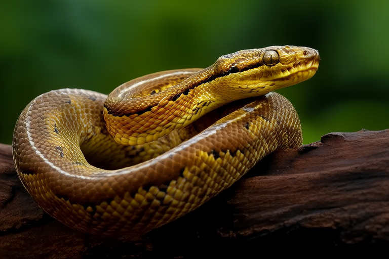 Golden Pythons: Unraveling the Mystery Behind Their Luminous Beauty