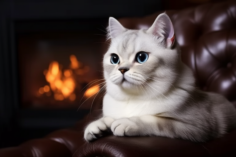 Meet the Mysterious British Shorthair Silver: A Cat of Grace and Elegance