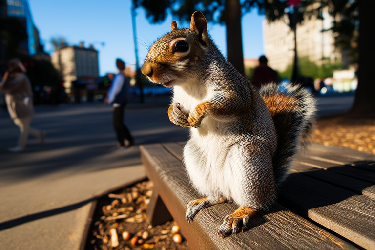 Urban Warriors Unmasked: How Squirrels Are Taking Over Cities