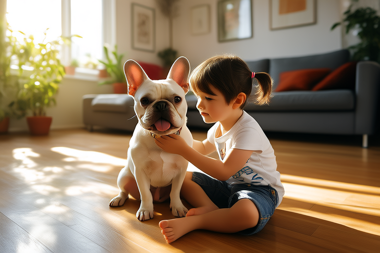 French Bulldogs and Kids: Tips for Raising Two of Your Best Friends Together