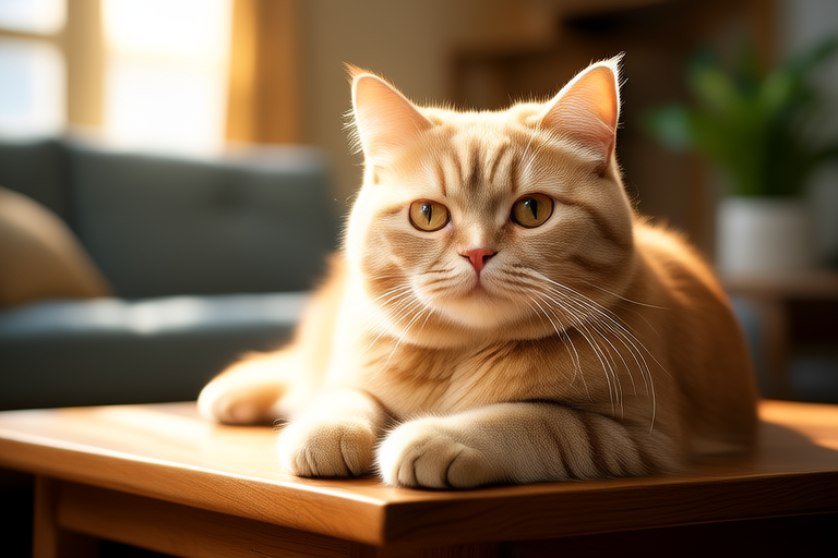 Golden British Shorthair: From Rare Find to Beloved Pet
