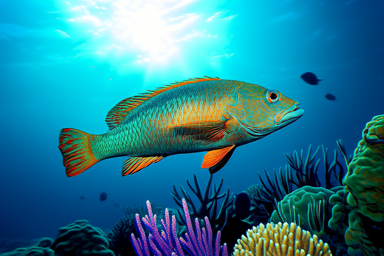 Meet the Masterpieces of the Sea: Discovering the Majestic Parrot Fish
