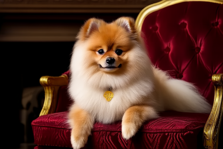 Royal Canine Charm: The Majestic Legacy of the Pomeranian