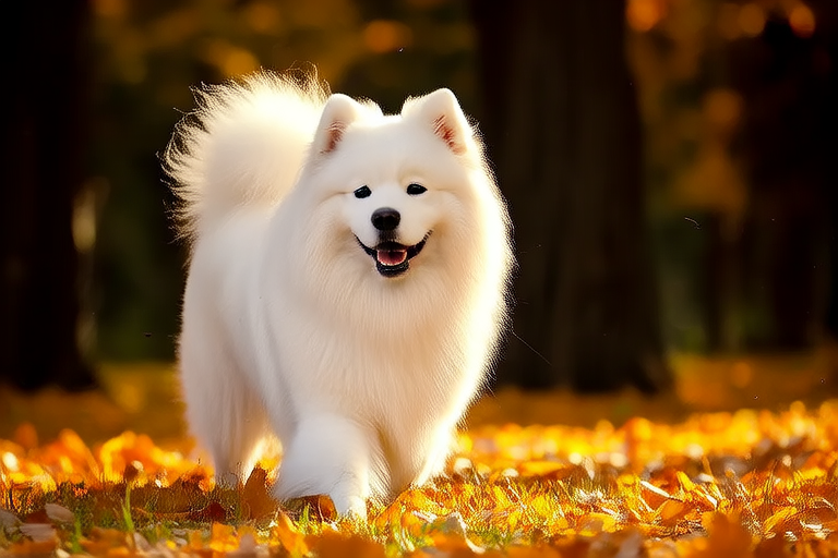 Samoyed’s Tale: Loyalty and Playfulness Combined