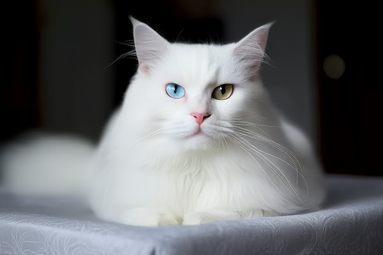 The Unique Coats and Colors of the Exquisite Turkish Angora Cat