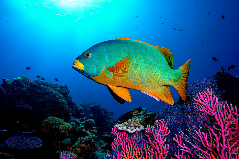 The Vibrant World of Parrot Fish: Underwater Masters of Color